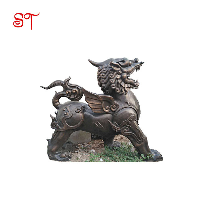 Bronze Lion sculpture statue Custom Garden metal sculpture, Sculpture en fer,  Classical art sculpture