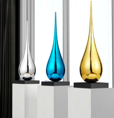 qualité Les sculptures décoratives de fourniture en métal ouvrent la sculpture faite sur commande en baisse de l&#039;eau Usine